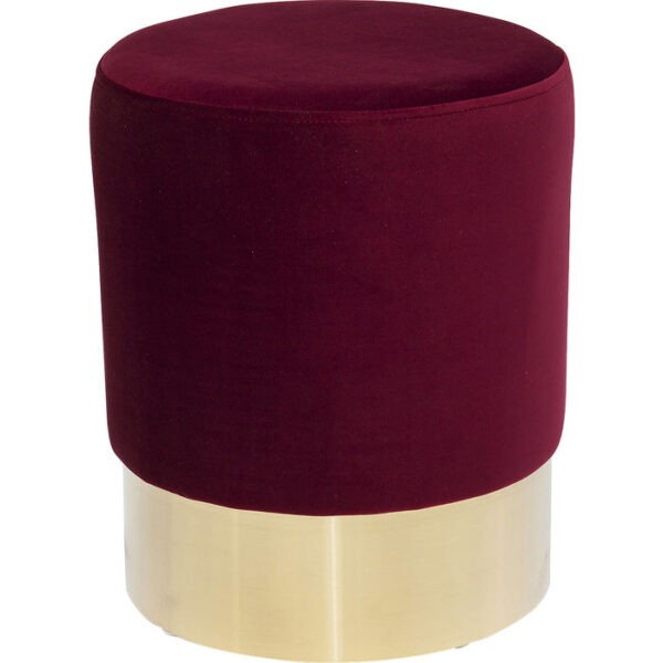 Pouf Bordeaux modello "Puffetto" D35xH42cm