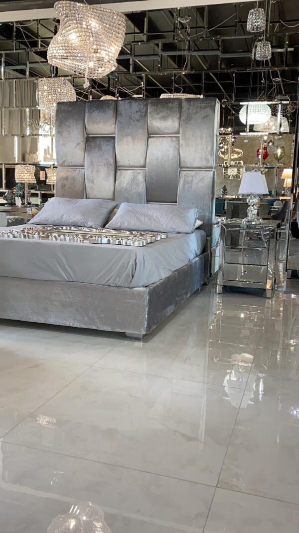 Letto contenitore Romeo grigio