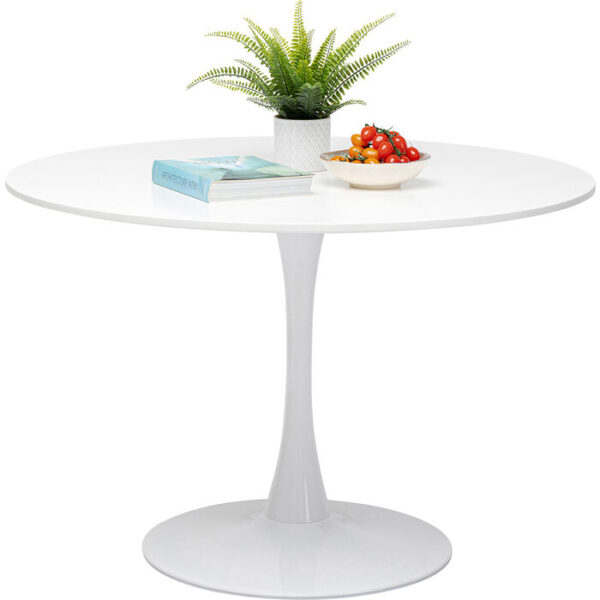 Tavolo tondo simply white Ø110cm - immagine 2