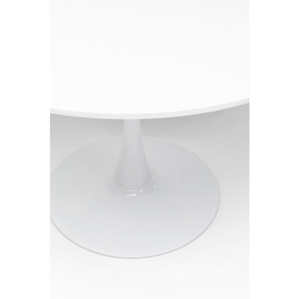 Tavolo tondo simply white Ø110cm - immagine 3