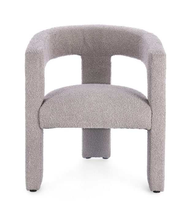 sedia teddy glamour grigio - immagine 5